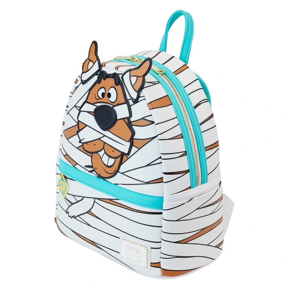 Loungefly WB Scooby Doo Mummy Cosplay Mini Backpack Glows in The Dark EUC